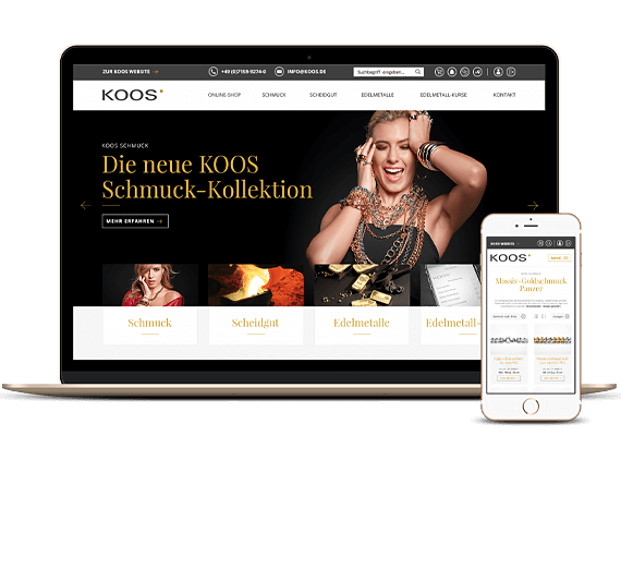 KOOS customer portal